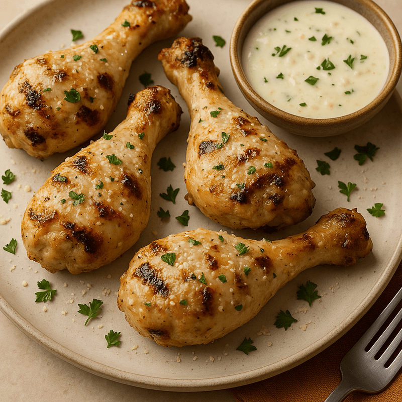 🔥 Sunday Blaze Grilled Garlic Parmesan Chicken - Uncle Clarence BBQ