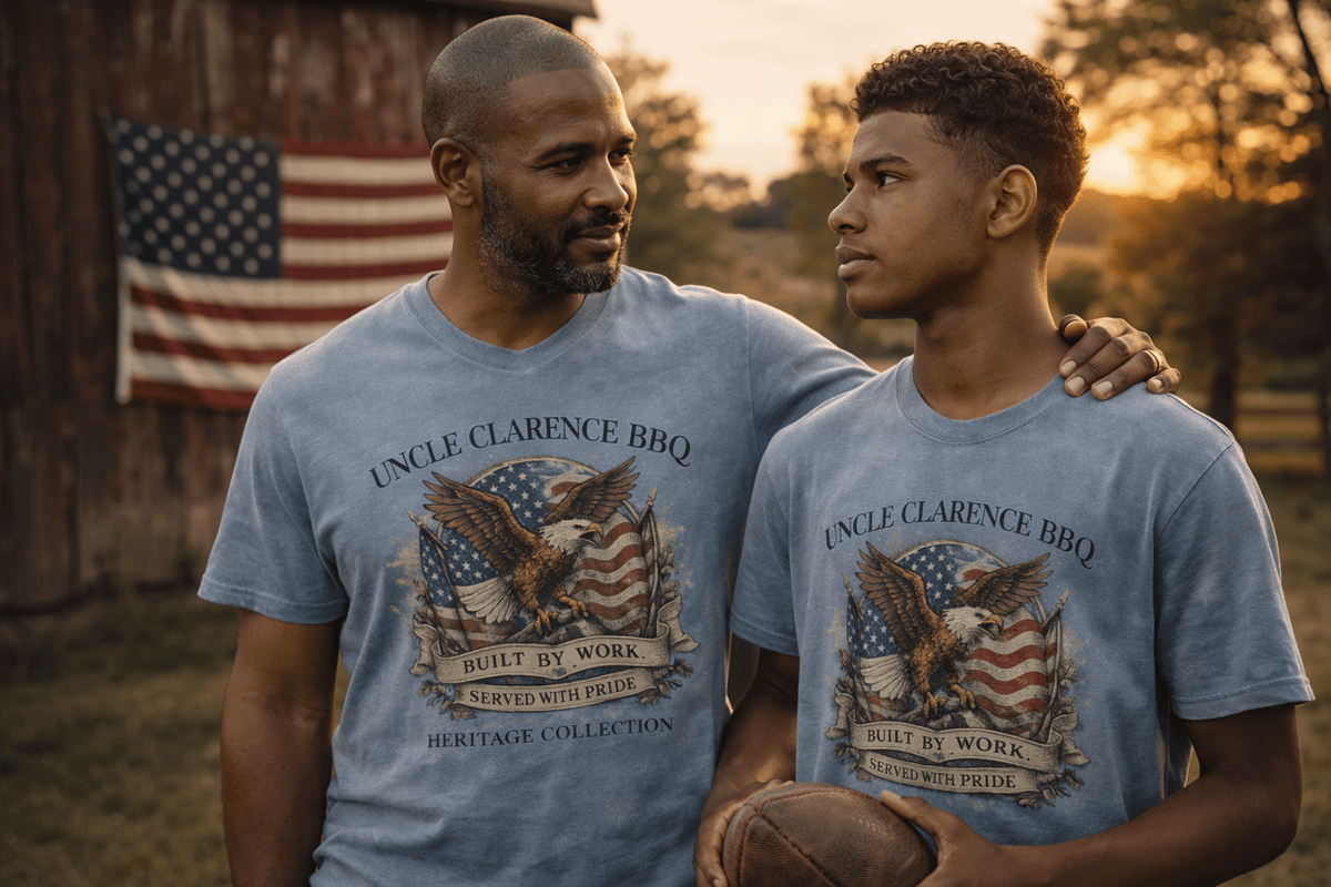 Heritage Collection | Work-Ready BBQ Apparel & Gear | Uncle Clarence BBQ