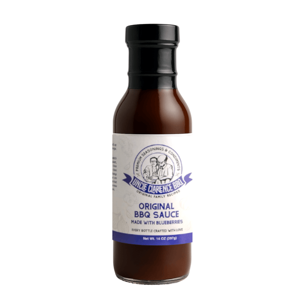 Blueberry BBQ Sauce – Small Batch, Vegan, Kosher, Gluten - Free - Uncle Clarence BBQ
