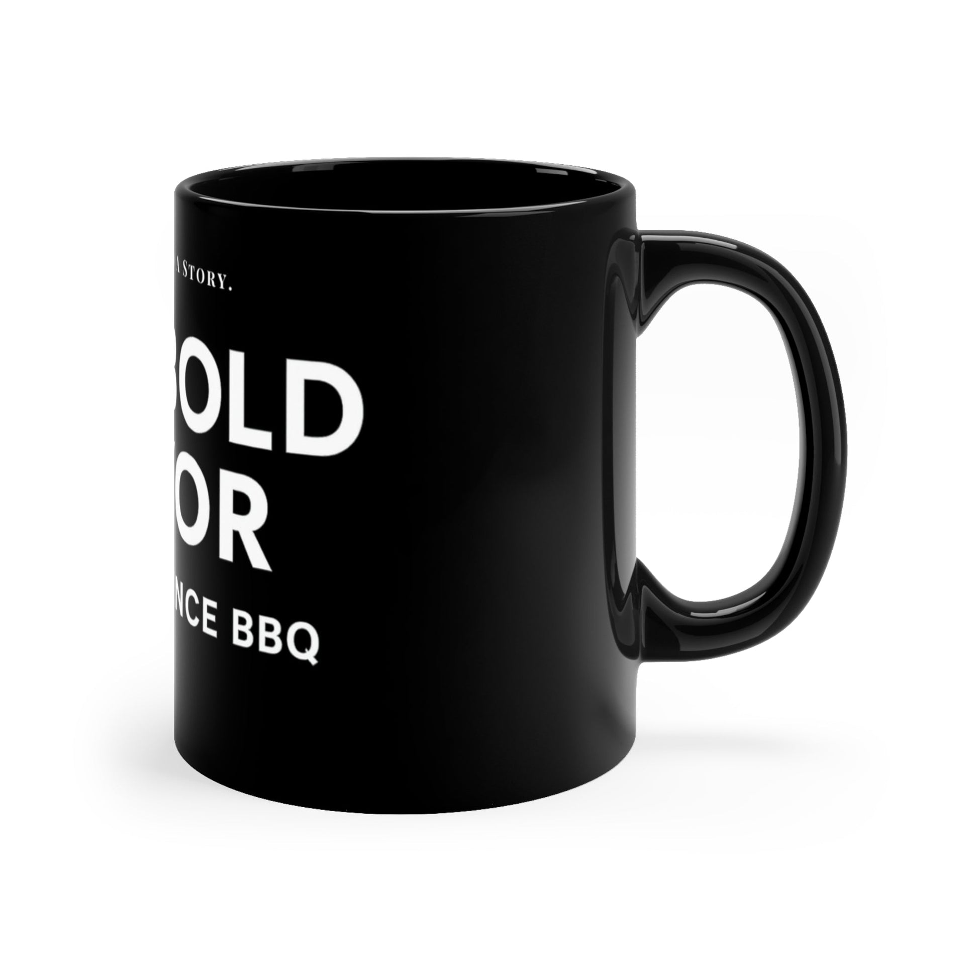 Real Bold Flavor" Signature Mug – Uncle Clarence BBQ Edition - Uncle Clarence BBQ
