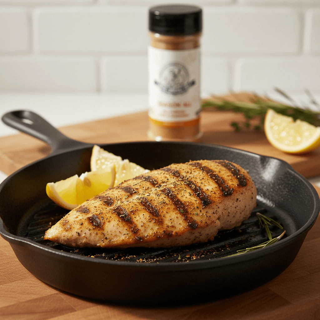 Season All All - Purpose Herb Seasoning | 12 - Pack Case + Bulk 1 lb & 5 lb - Uncle Clarence BBQ