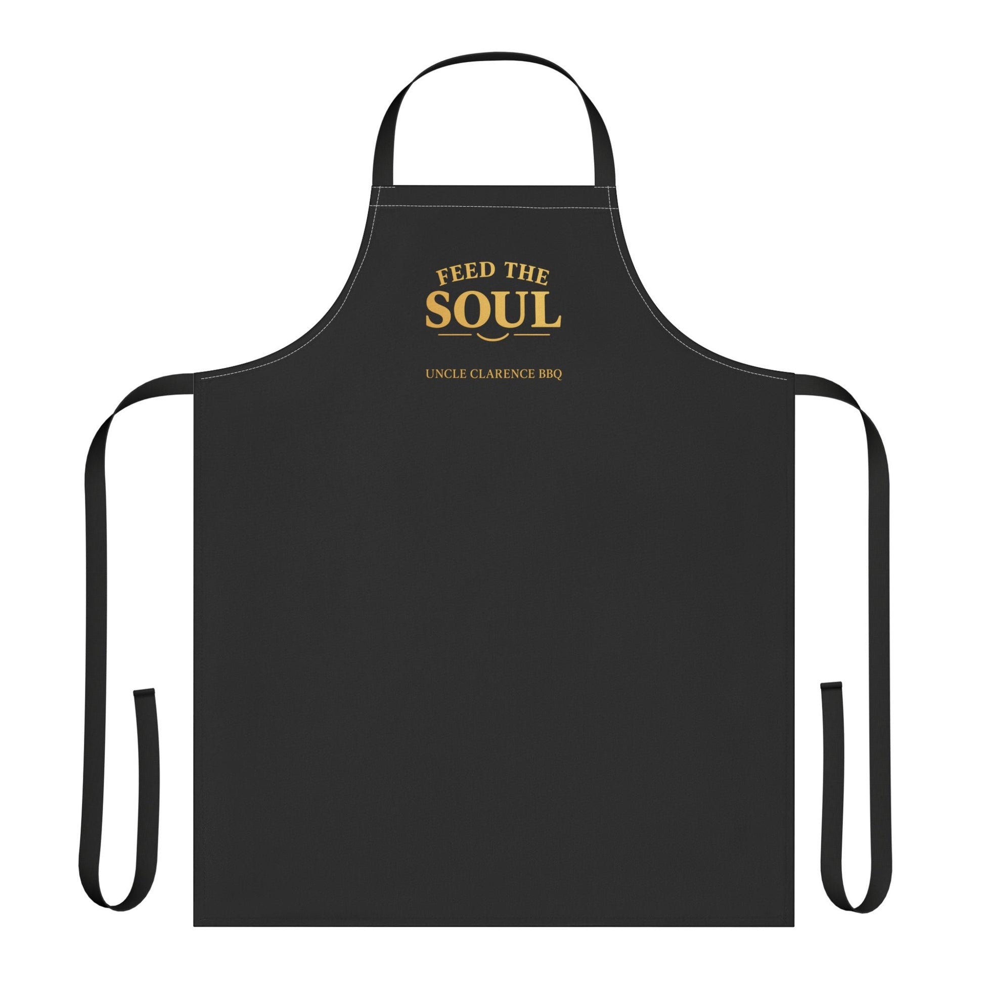 Soulful Kitchen Apron with 5 - Color Straps - Uncle Clarence BBQ