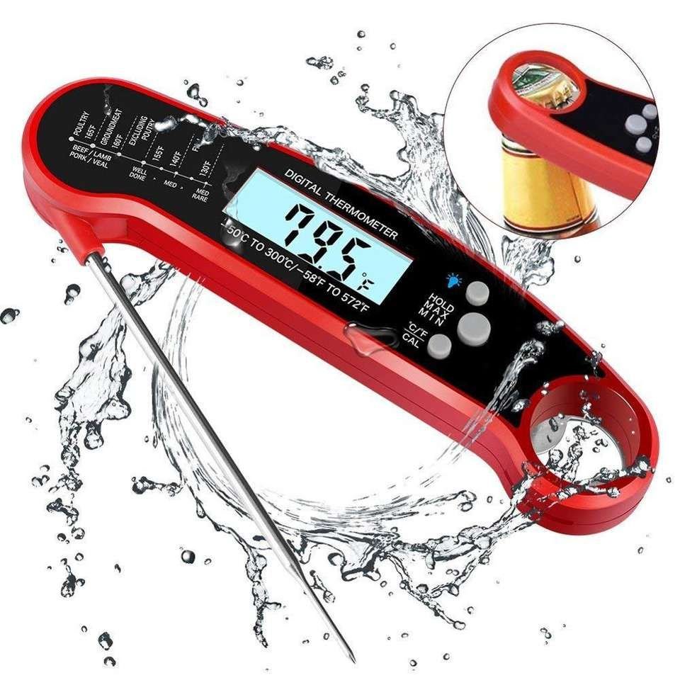 UCBBQ Quick - Read LED Meat Thermometer - Uncle Clarence BBQ