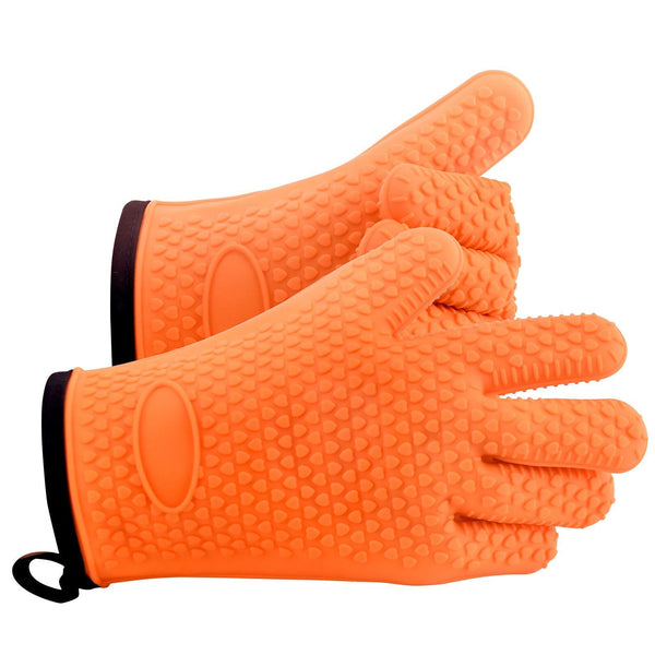 UCBBQ Silicone Smoker Oven Gloves – Non - Slip, Waterproof, Heat - Resistant BBQ Gloves - Uncle Clarence BBQ
