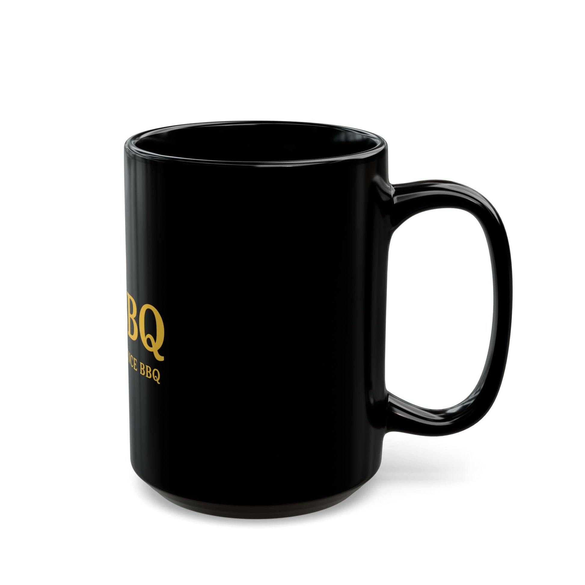 Uncle Clarence BBQ Black Mug - 11oz & 15oz Coffee Cup for Grill Lovers - Uncle Clarence BBQ