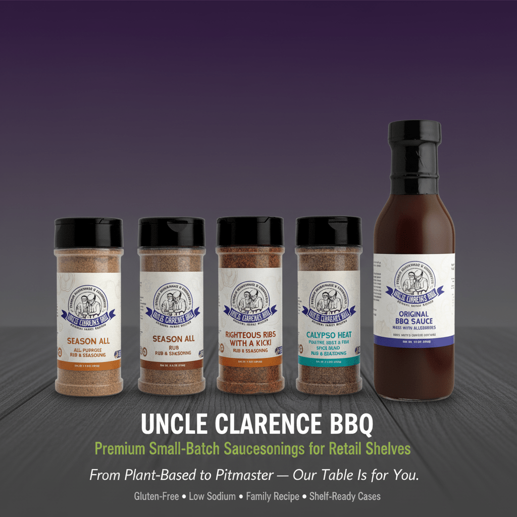 Uncle Clarence BBQ Gift Box – Sauces & Seasonings Set - Uncle Clarence BBQ