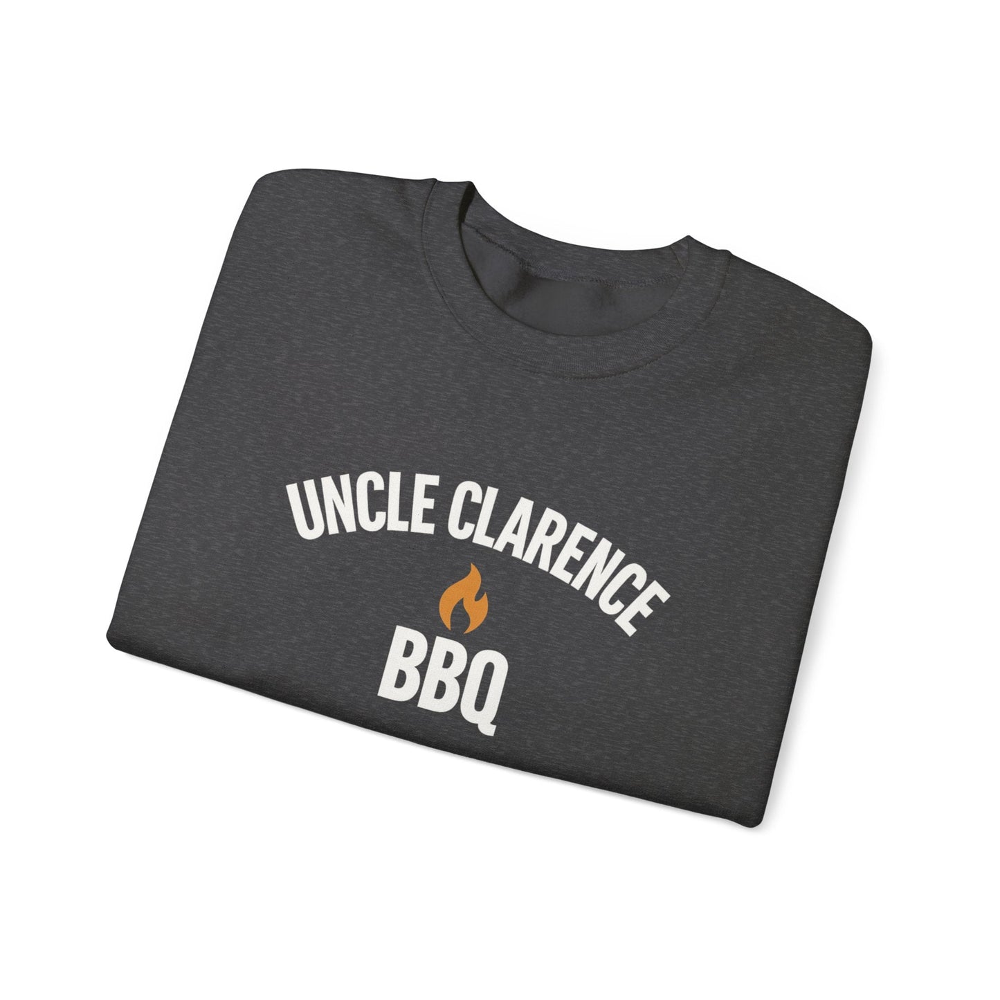 Uncle Clarence BBQ Premium Crewneck Sweatshirt – Heritage Lifestyle Collection - Uncle Clarence BBQ