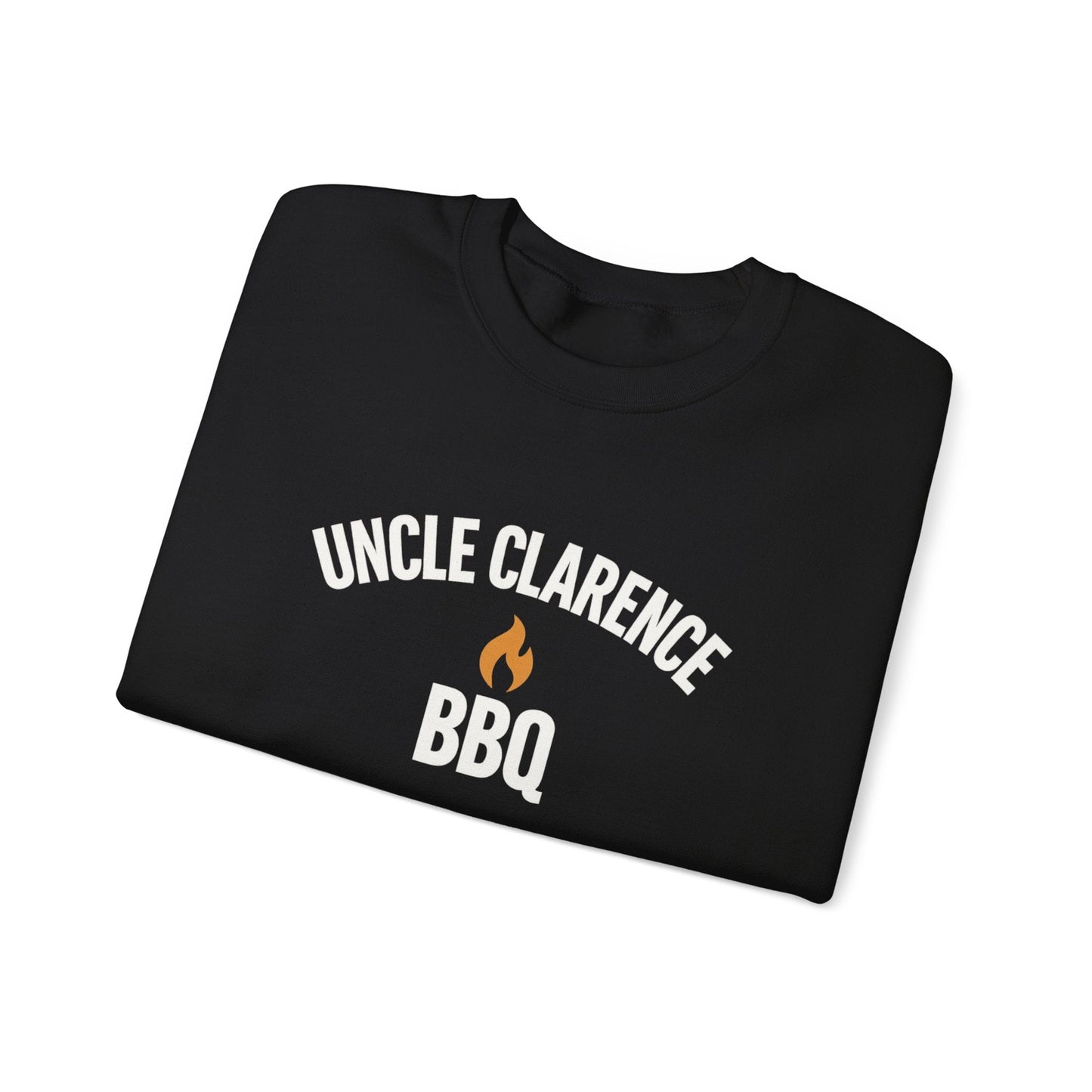 Uncle Clarence BBQ Premium Crewneck Sweatshirt – Heritage Lifestyle Collection - Uncle Clarence BBQ