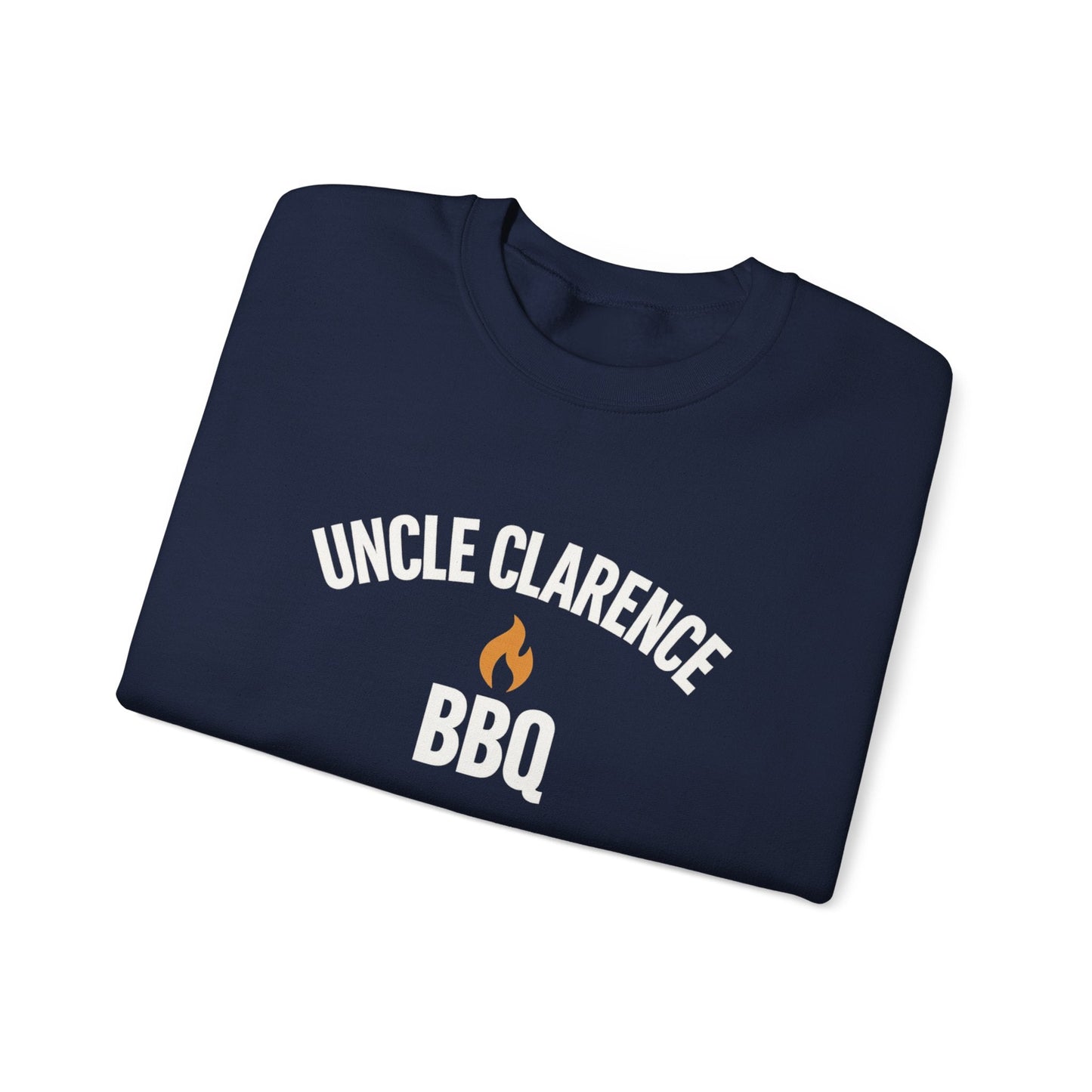 Uncle Clarence BBQ Premium Crewneck Sweatshirt – Heritage Lifestyle Collection - Uncle Clarence BBQ