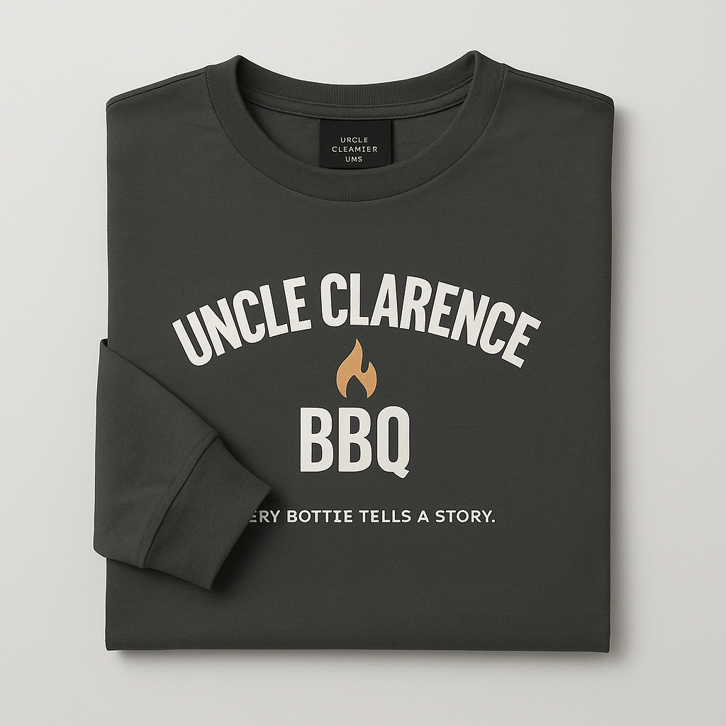 Uncle Clarence BBQ Premium Long - Sleeve Tee - Uncle Clarence BBQ
