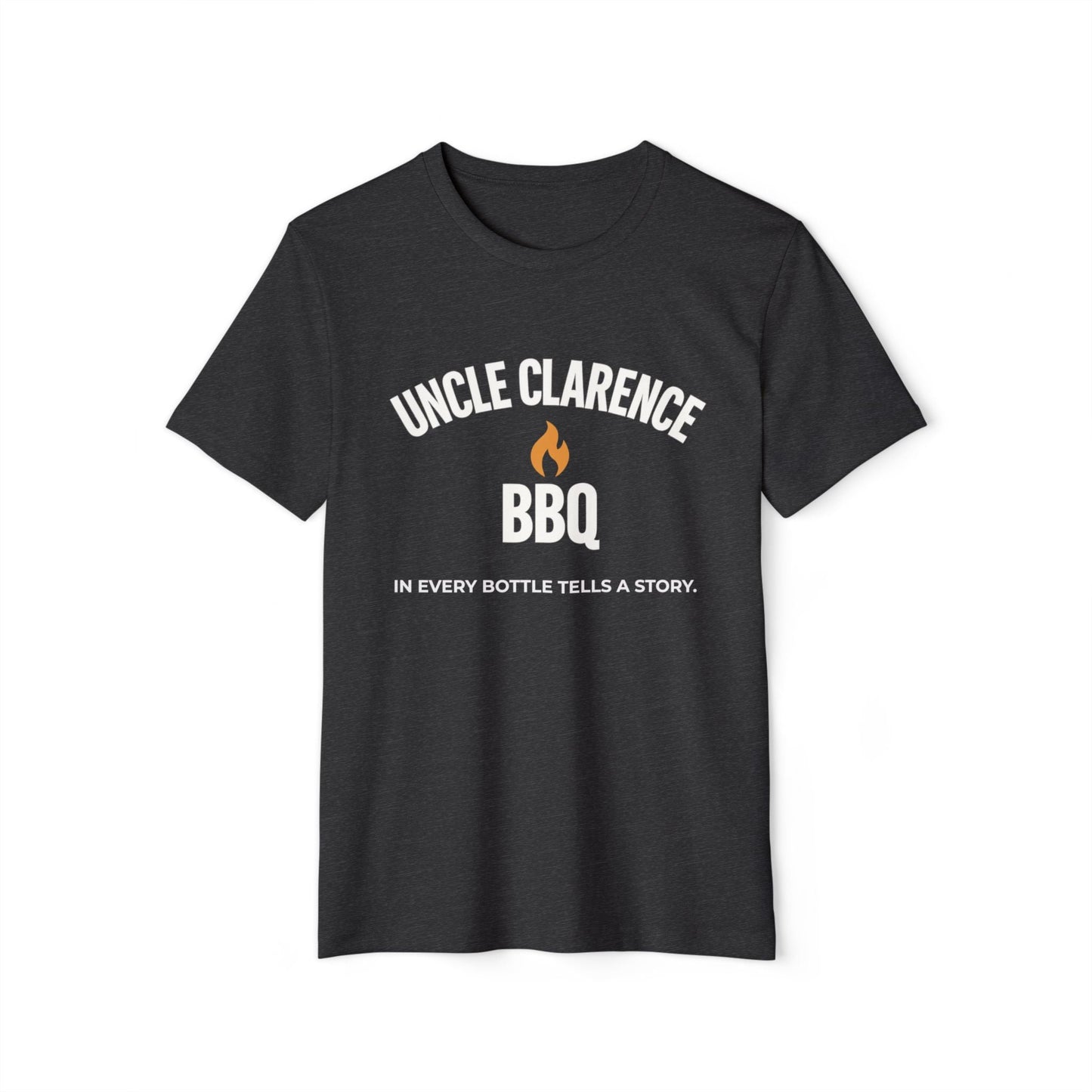 Uncle Clarence BBQ Premium Tee – In Every Bottle Tells a Story - Uncle Clarence BBQ