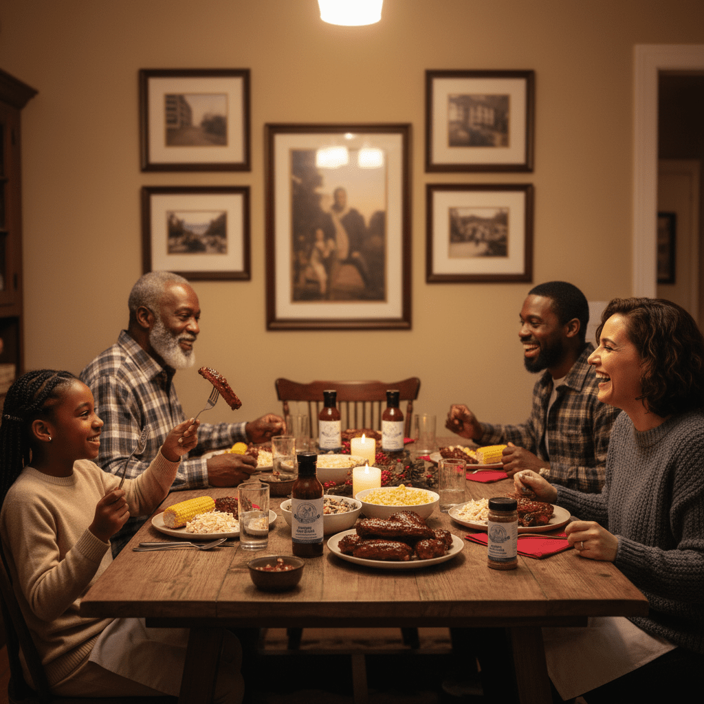 Uncle Clarence BBQ Sauce – Original Blueberry (14 oz) Gluten - Free - Uncle Clarence BBQ