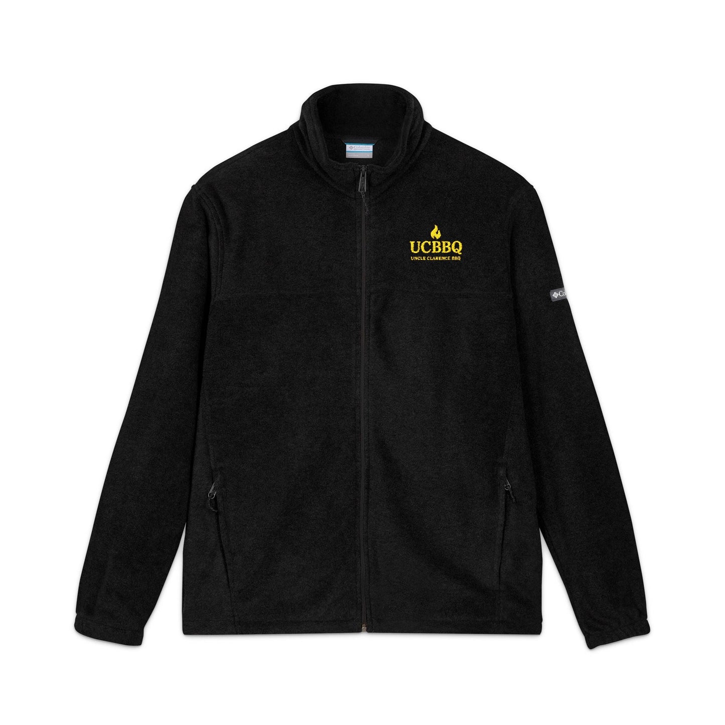 Uncle Clarence BBQ – UCBBQ Heritage Fleece Jacket (Embroidered Columbia Edition) - Uncle Clarence BBQ
