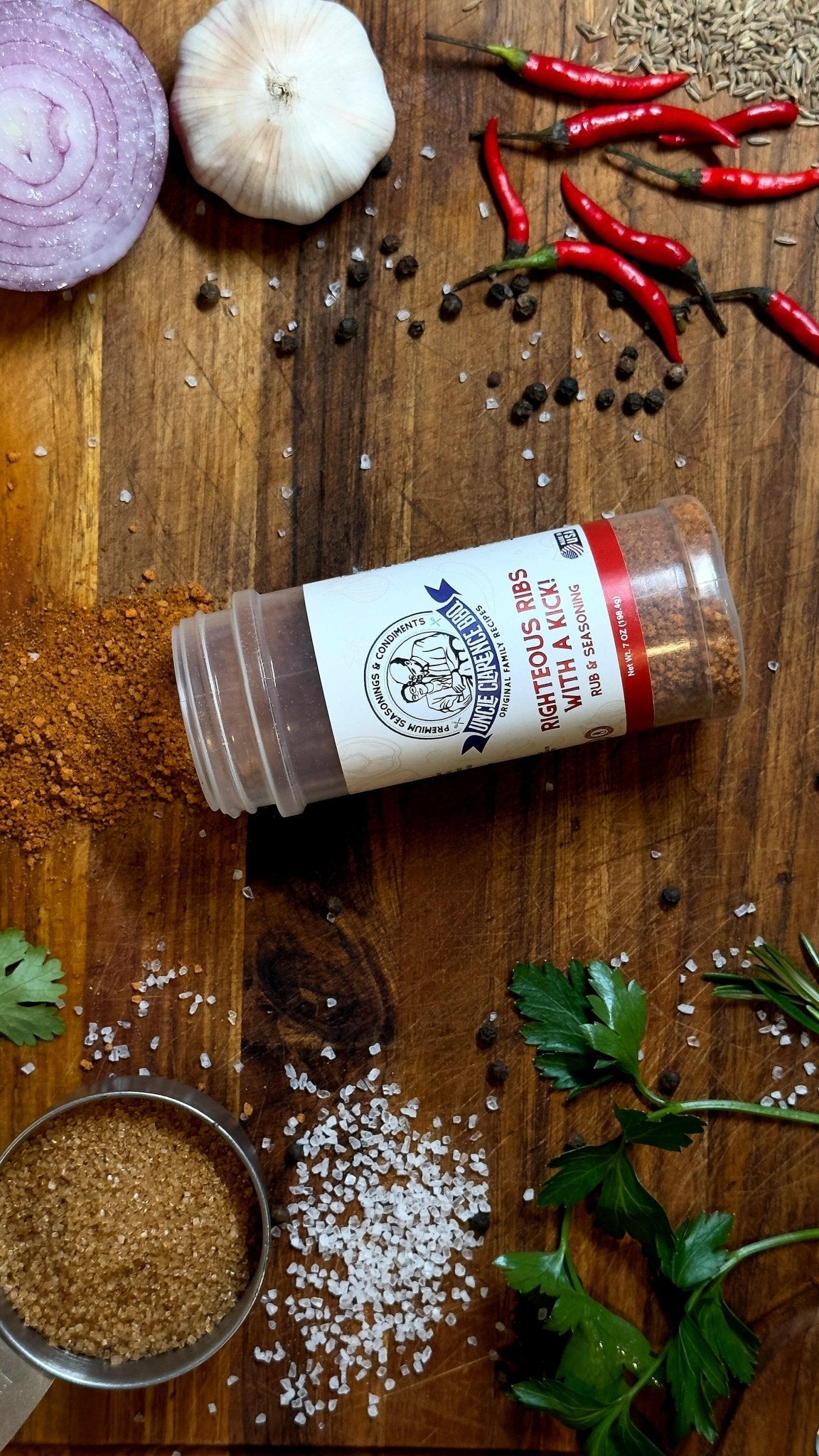 Uncle Clarence Unique Barbecue Sauce Gift Set with Rub - Uncle Clarence BBQ