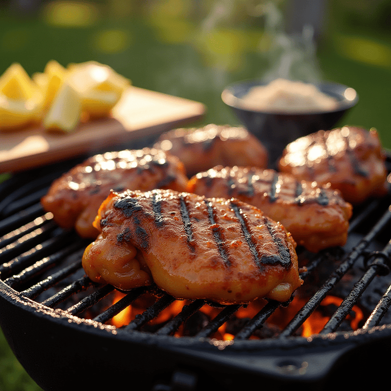 Hawaiian Style BBQ pupu Chicken - Uncle Clarence BBQ