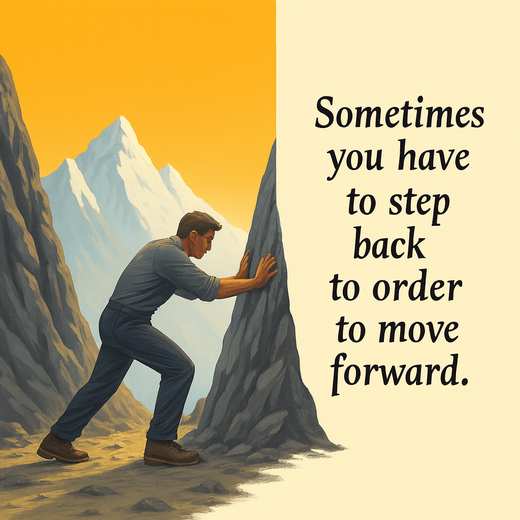 Sometimes You Have to Step Back to Move Forward - Uncle Clarence BBQ