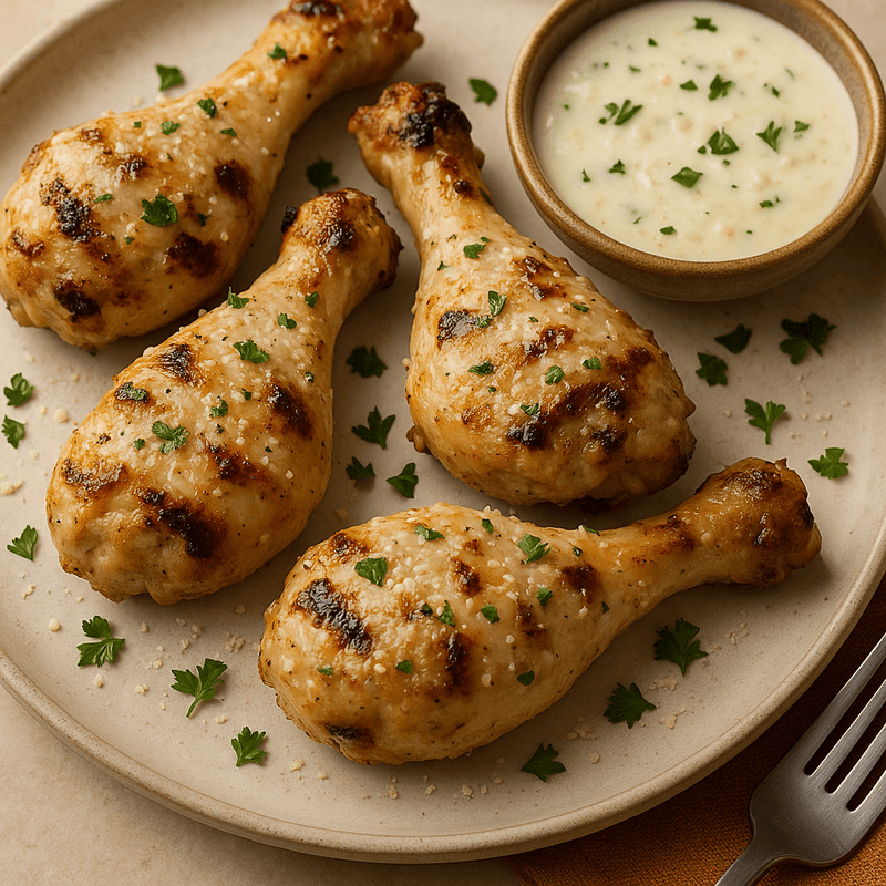 🔥 Sunday Blaze Grilled Garlic Parmesan Chicken - Uncle Clarence BBQ