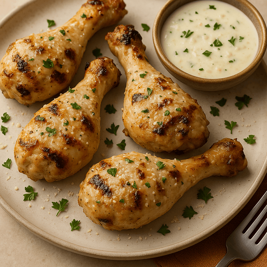 🔥 Sunday Blaze Grilled Garlic Parmesan Chicken - Uncle Clarence BBQ