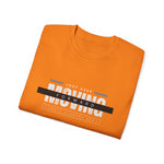 UCBBQ Keep Moving Forward T-shirt.