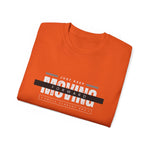 UCBBQ Keep Moving Forward T-shirt.