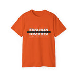 UCBBQ Keep Moving Forward T-shirt.