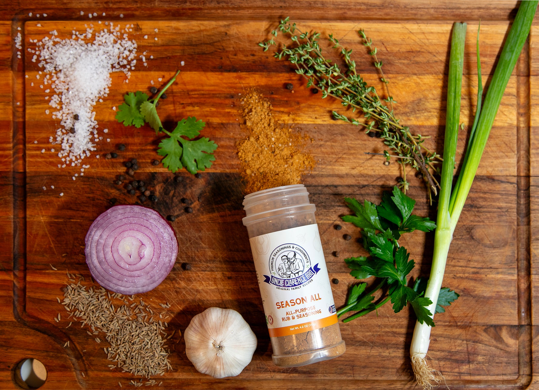 Mo'Spices & Seasonings - Seasoned Sea Salt, Low Sodium, All Purpose - 8 oz  bottle