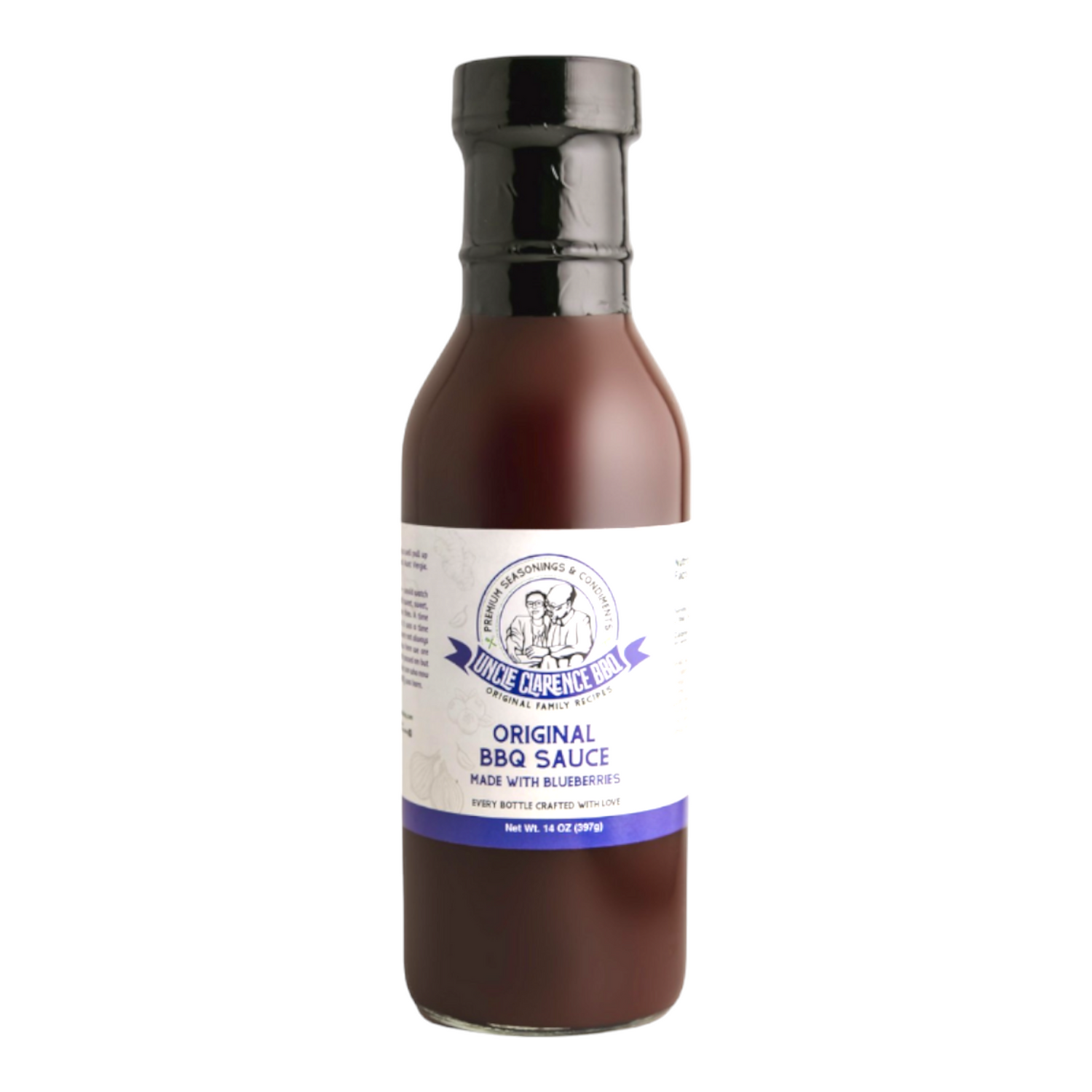 Blueberry-Infused Uncle Clarence BBQ Original BBQ Sauce