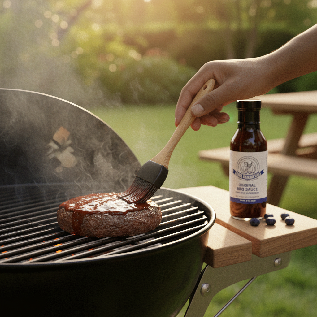 Uncle Clarence BBQ Sauce – Original Blueberry (14 oz) Gluten-Free