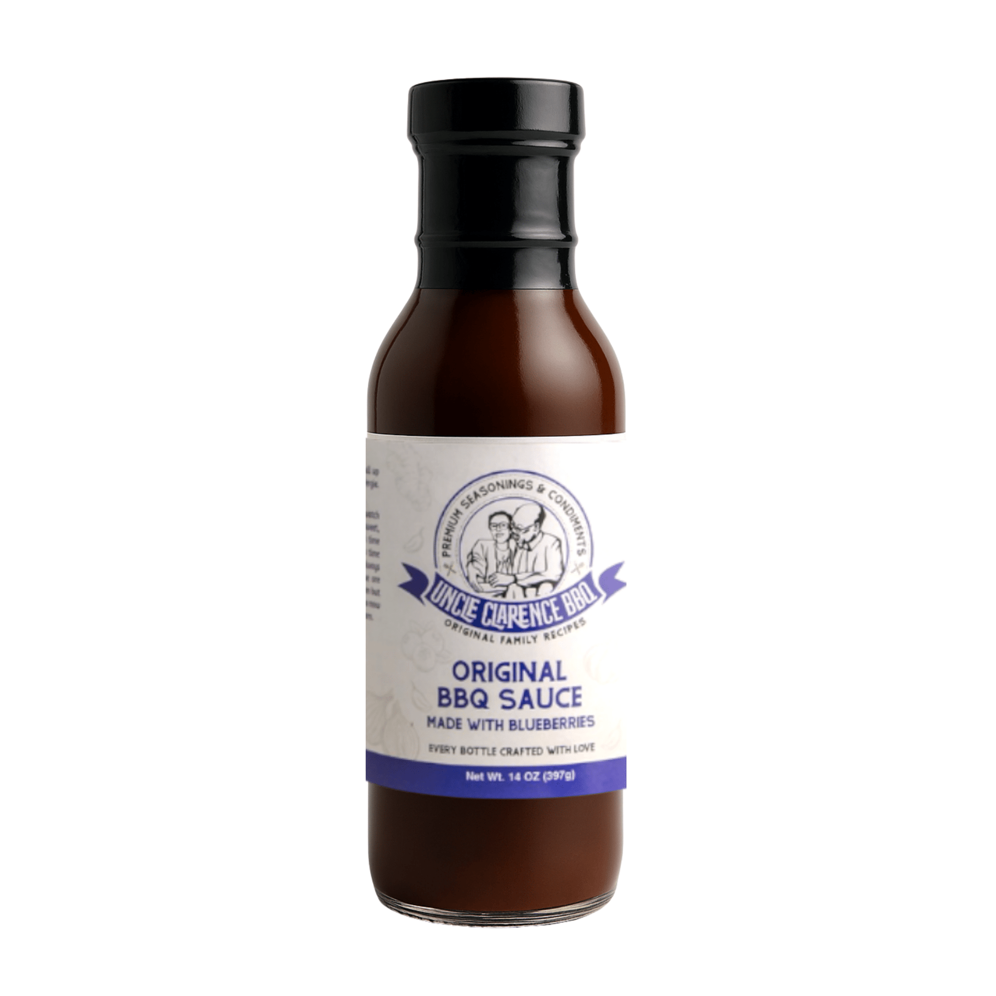 Blueberry BBQ Sauce – Small Batch, Vegan, Kosher, Gluten - Free - Uncle Clarence BBQ