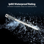 Bluetooth meat thermometer with IP68 waterproof rating for easy cleaning and accuracy in cooking