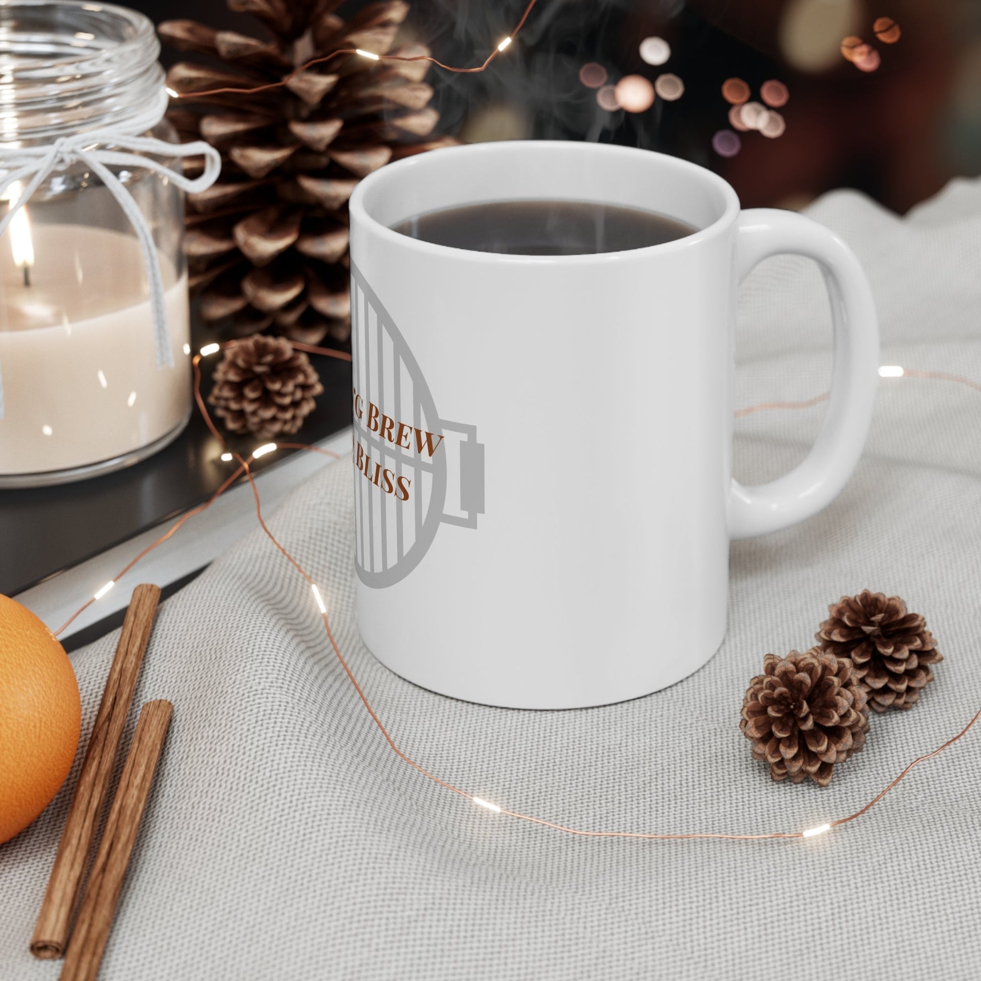 Coffee Mug, Uncle Clarence BBQ Morning Brew & BBQ Bliss, 11oz - Uncle Clarence BBQ
