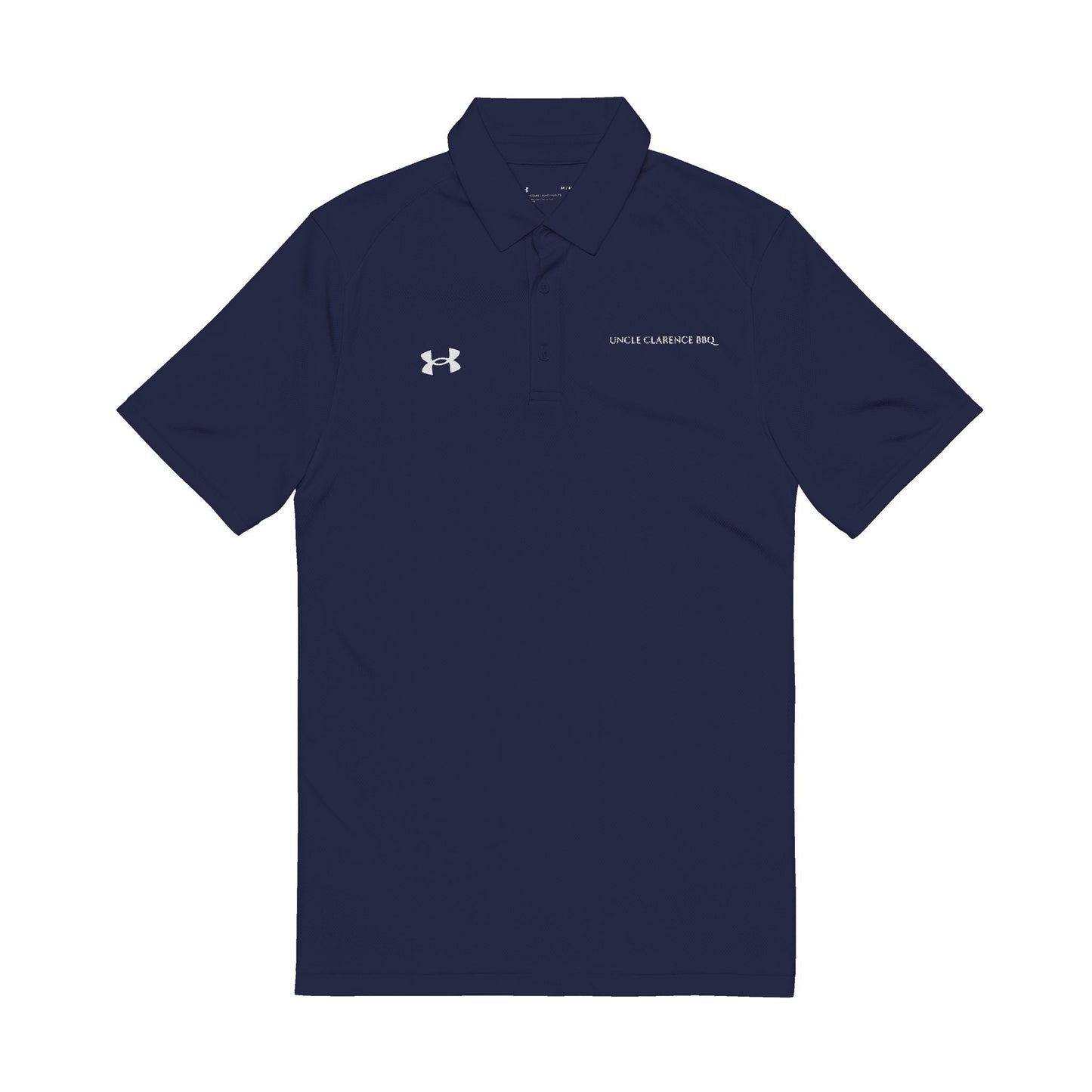 Custom Under Armour® Performance Polo – Uncle Clarence BBQ Legacy Collection - Uncle Clarence BBQ