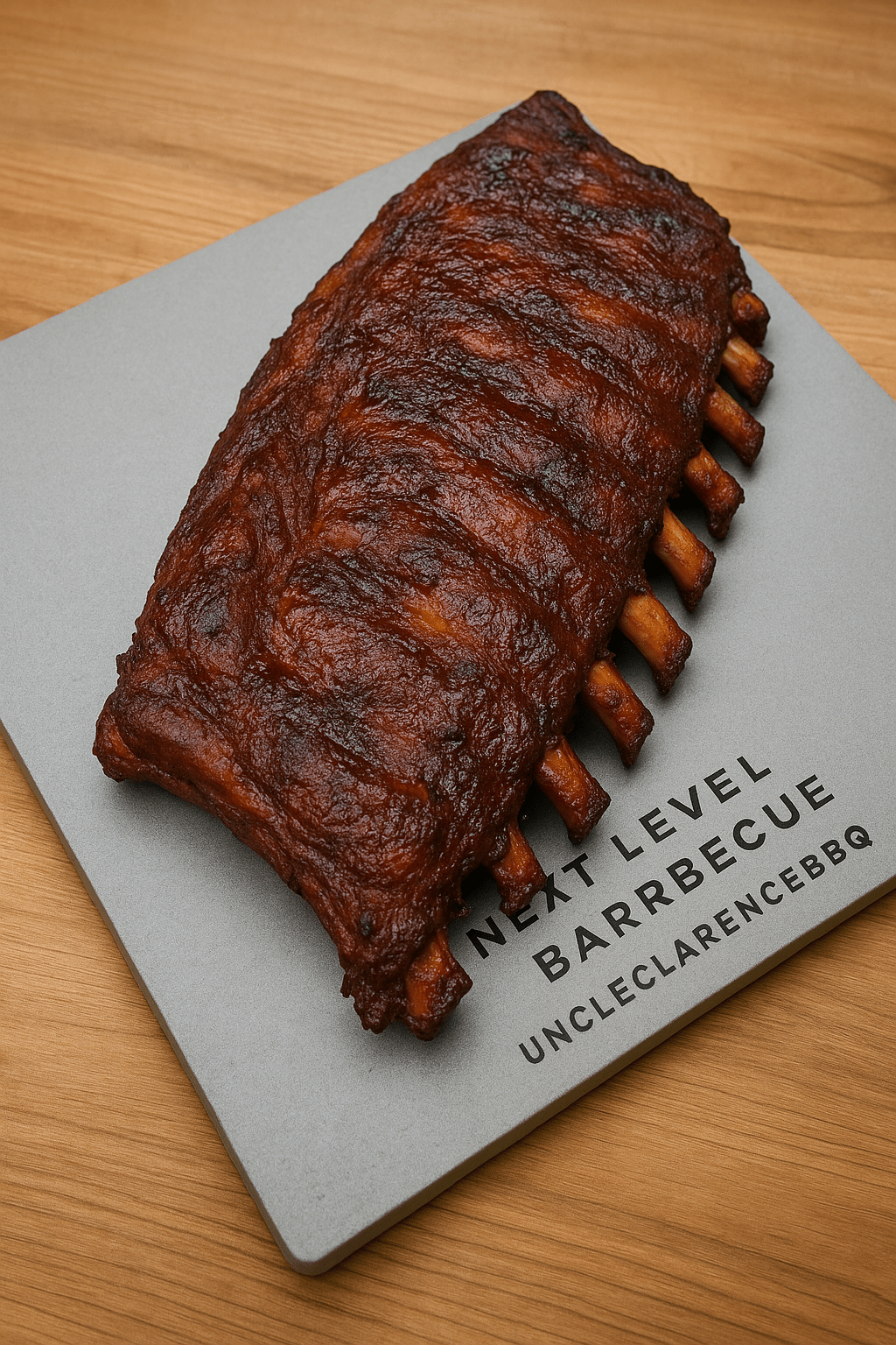 Dinosaur - Style BBQ Ribs – Full Slab (with Tips) - Uncle Clarence BBQ