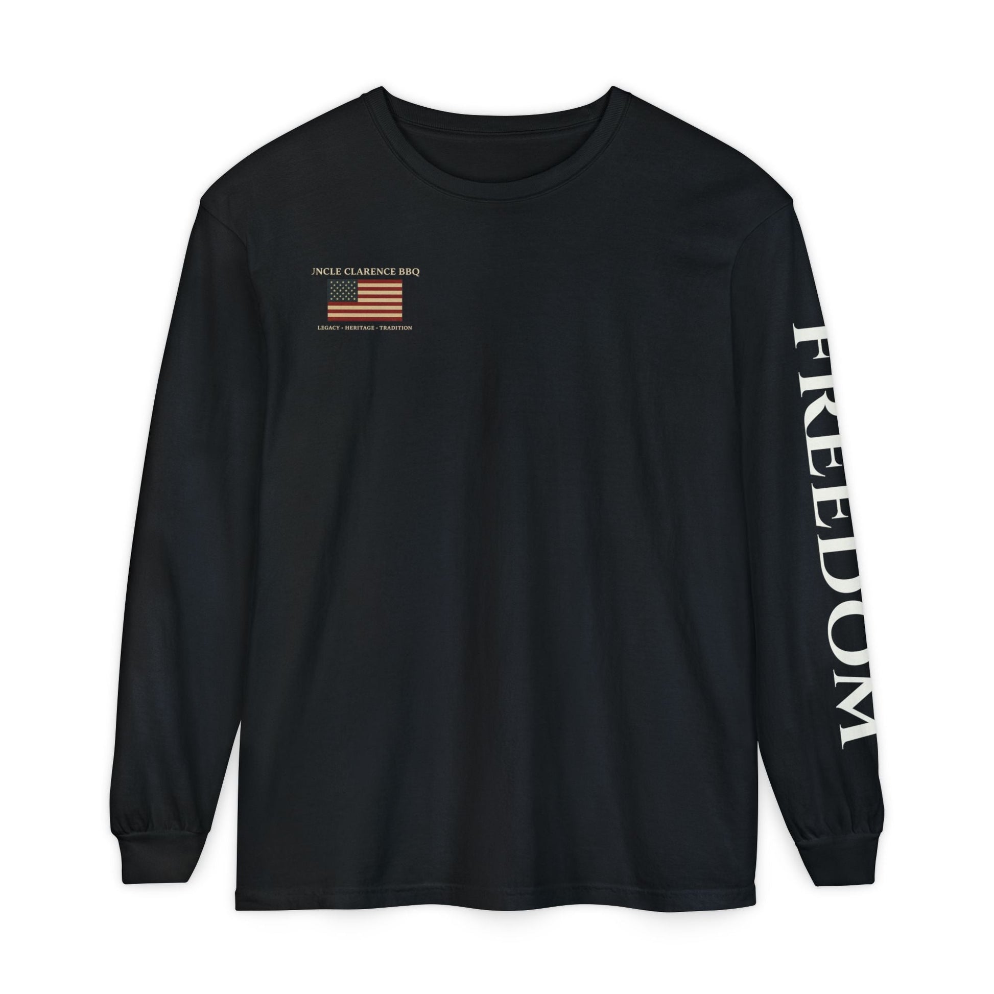 Freedom Heritage Long Sleeve Shirt | Uncle Clarence BBQ – Legacy, Labor & American Craft - Uncle Clarence BBQ