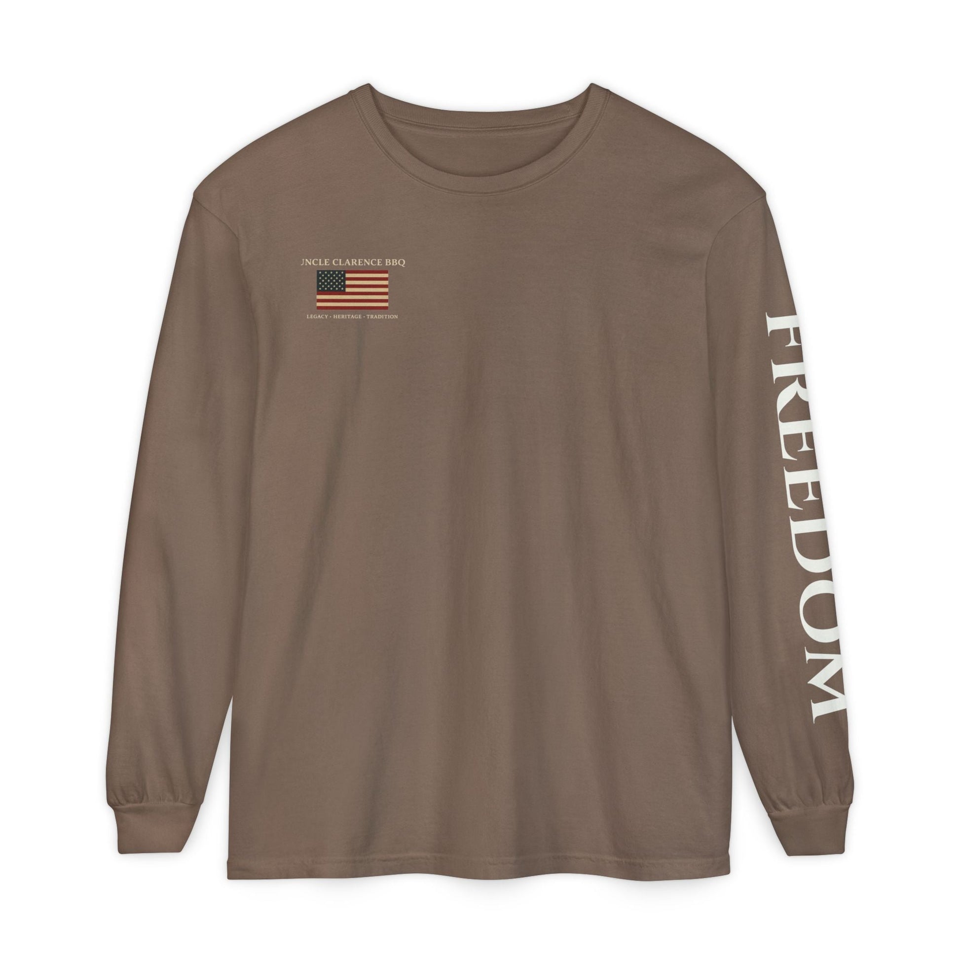 Freedom Heritage Long Sleeve Shirt | Uncle Clarence BBQ – Legacy, Labor & American Craft - Uncle Clarence BBQ