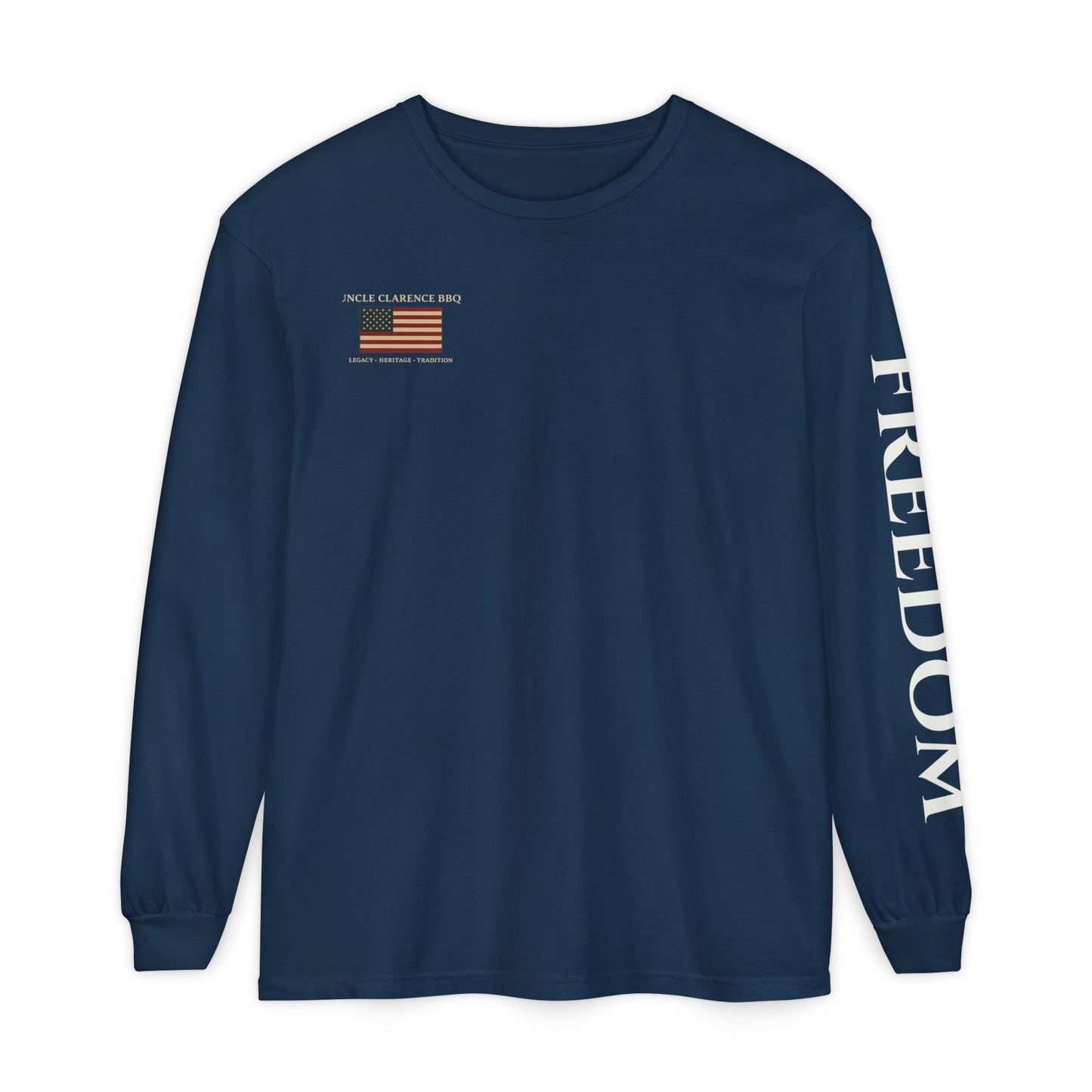 Freedom Heritage Long Sleeve Shirt | Uncle Clarence BBQ – Legacy, Labor & American Craft - Uncle Clarence BBQ
