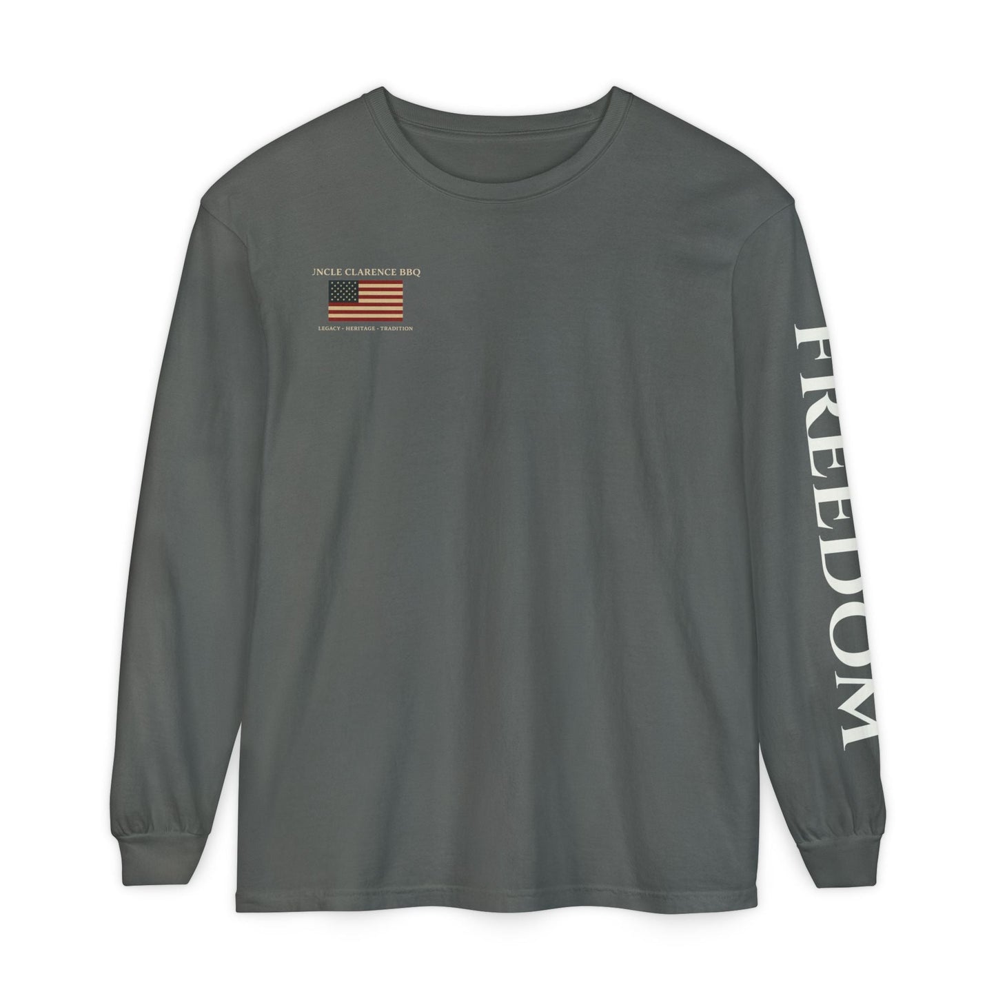Freedom Heritage Long Sleeve Shirt | Uncle Clarence BBQ – Legacy, Labor & American Craft - Uncle Clarence BBQ