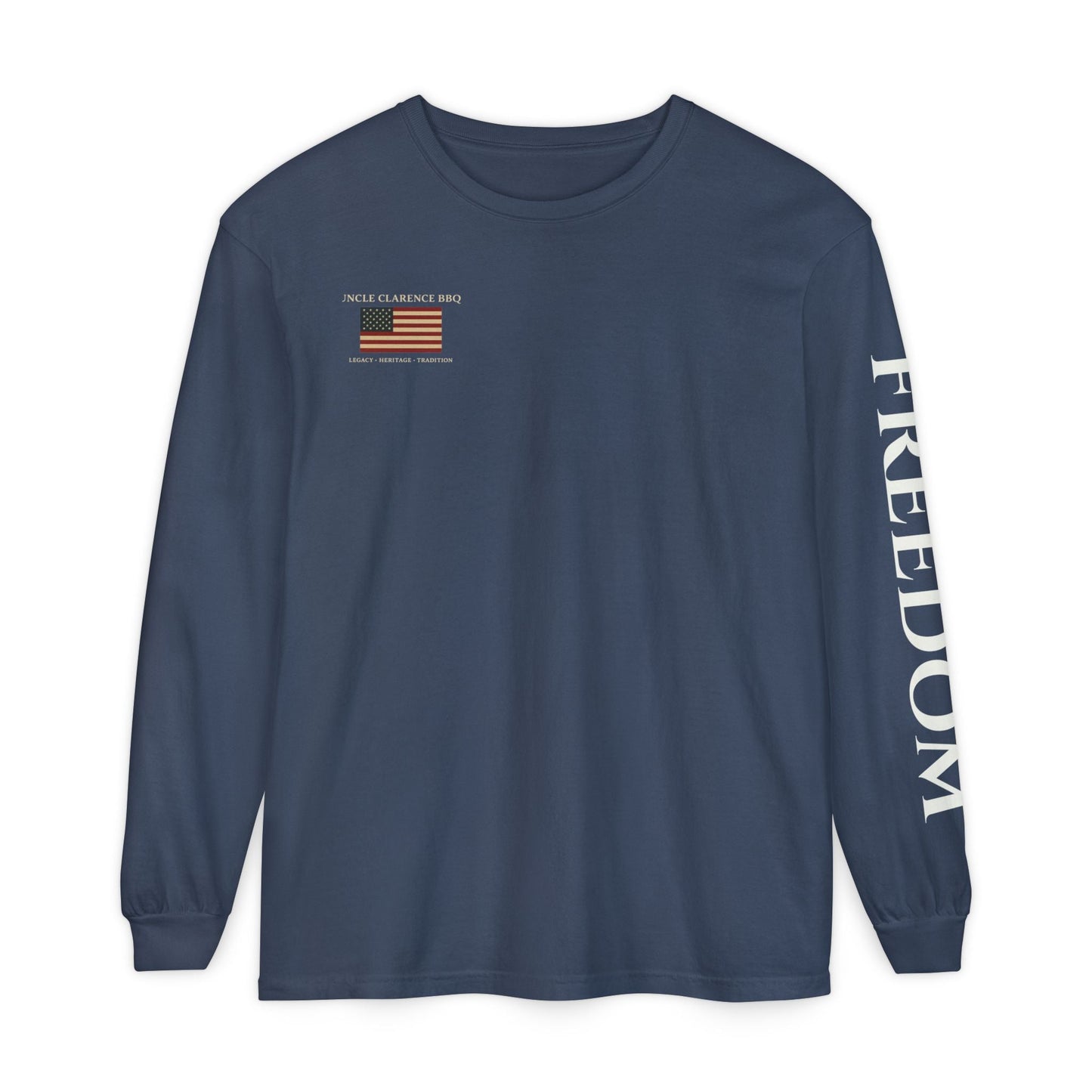 Freedom Heritage Long Sleeve Shirt | Uncle Clarence BBQ – Legacy, Labor & American Craft - Uncle Clarence BBQ