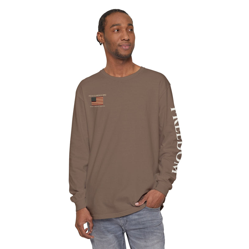 Freedom Heritage Long Sleeve Shirt | Uncle Clarence BBQ – Legacy, Labor & American Craft - Uncle Clarence BBQ