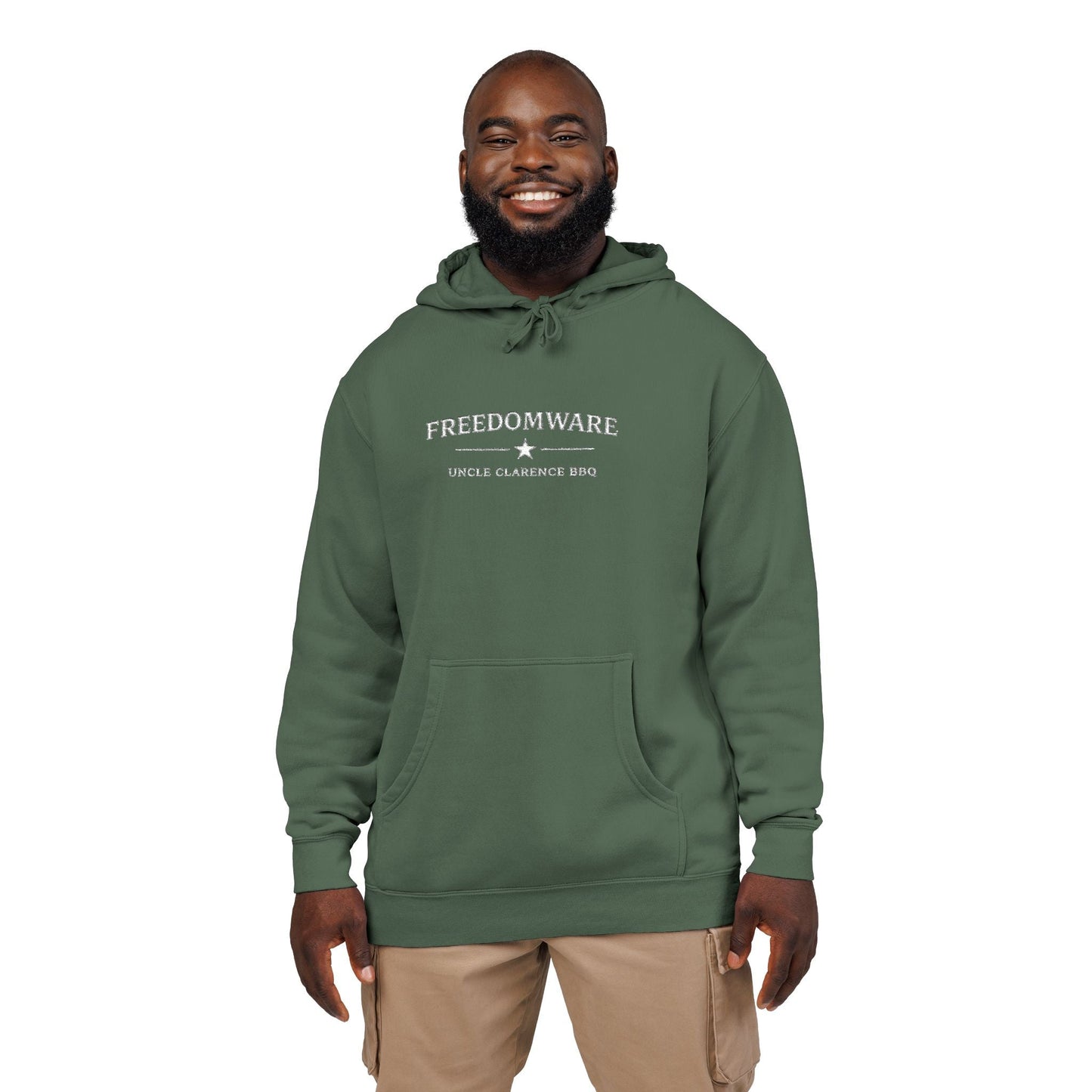 Freedomware Hoodie | Premium Heritage Apparel by Uncle Clarence BBQ - Uncle Clarence BBQ