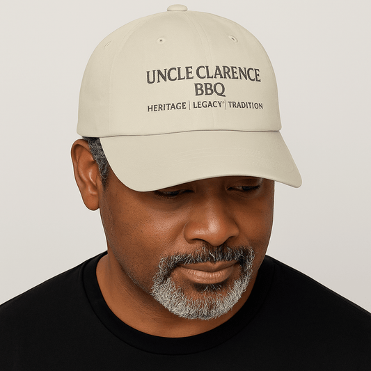 Heritage Dad Cap - Custom Embroidered BBQ Hat for Proud Family Tradition, Gift for Father's Day, Summer Cookouts, Casual Wear, Outdoor [...] - Uncle Clarence BBQ