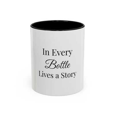 In Every Bottle Lives a Story" Mug – UCBBQ Legacy Edition - Uncle Clarence BBQ
