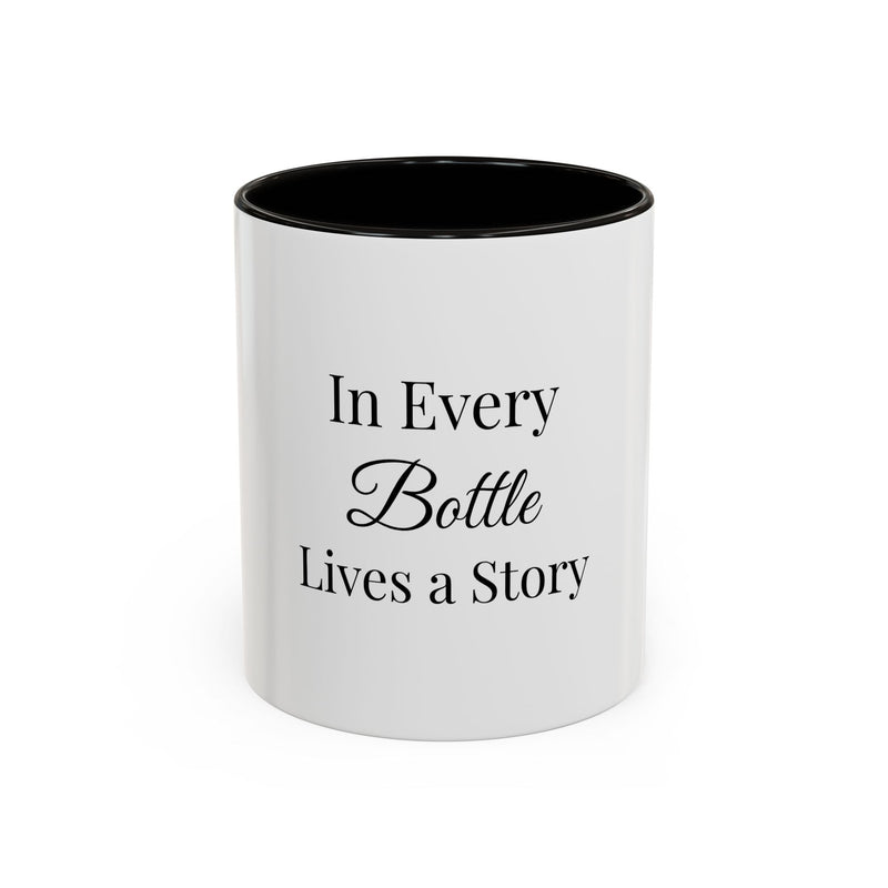 In Every Bottle Lives a Story" Mug – UCBBQ Legacy Edition - Uncle Clarence BBQ