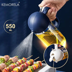 Doba 2-in-1 oil and gravy dispenser with spray function for easy cooking and serving