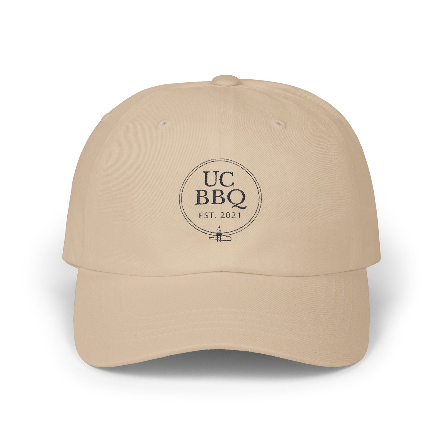 Monogram Classic Dad Cap with Uncle Clarence BBQ Design - Uncle Clarence BBQ