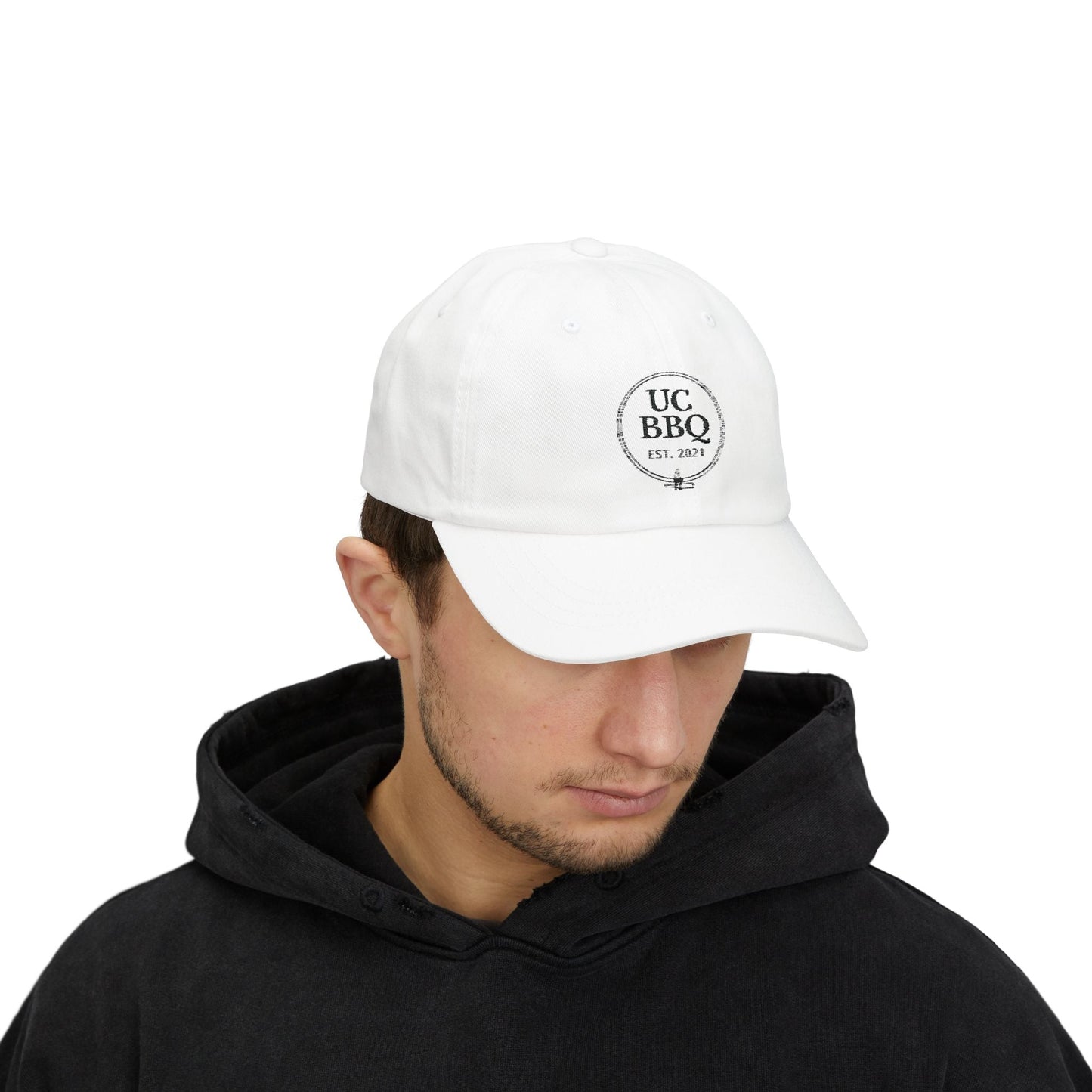 Monogram Classic Dad Cap with Uncle Clarence BBQ Design - Uncle Clarence BBQ