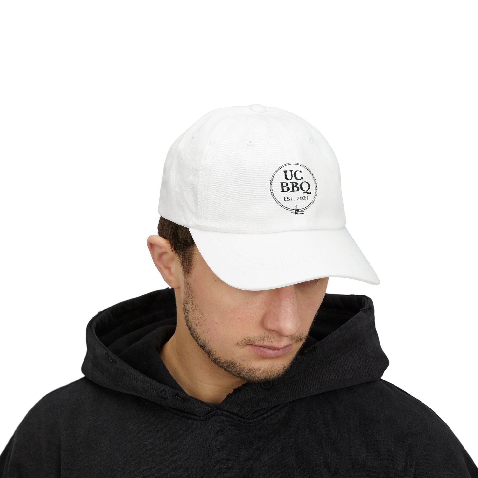 Monogram Classic Dad Cap with Uncle Clarence BBQ Design - Uncle Clarence BBQ