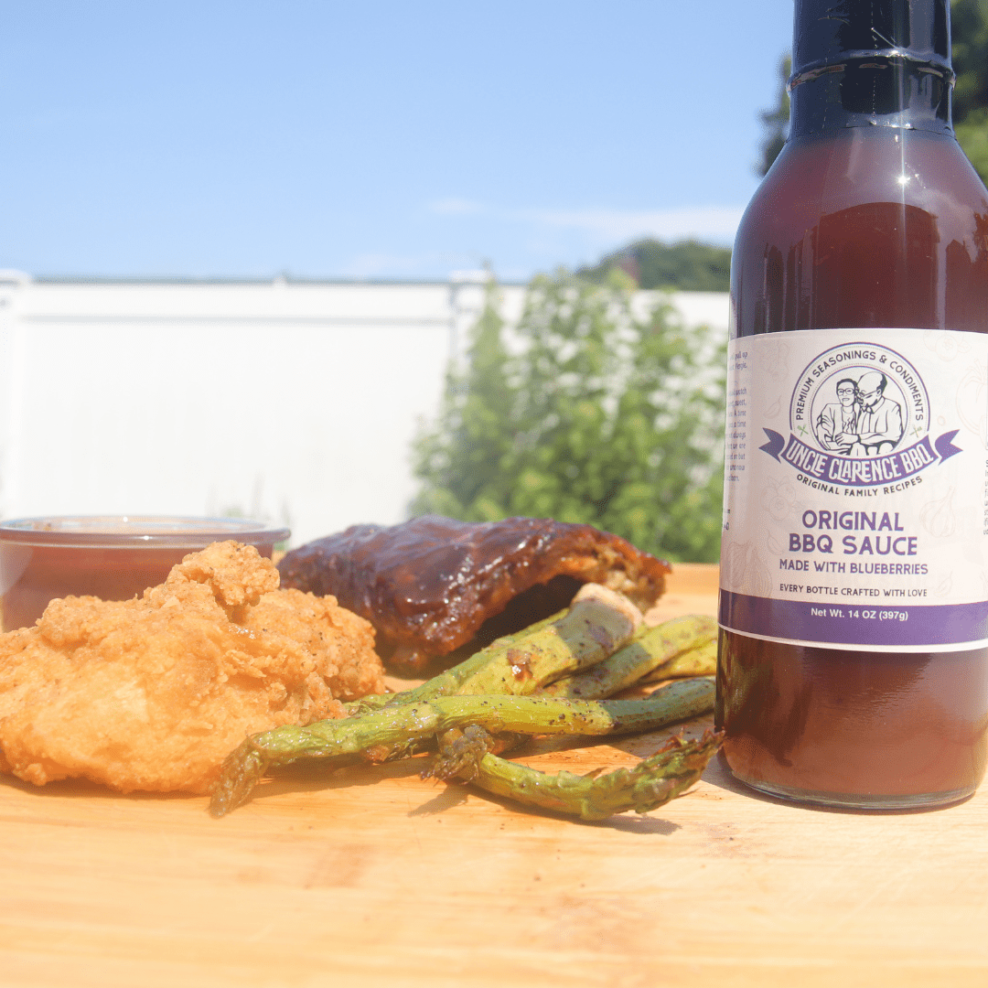Original Sauce Made with Blueberries 6 - Pack Case - Uncle Clarence BBQ