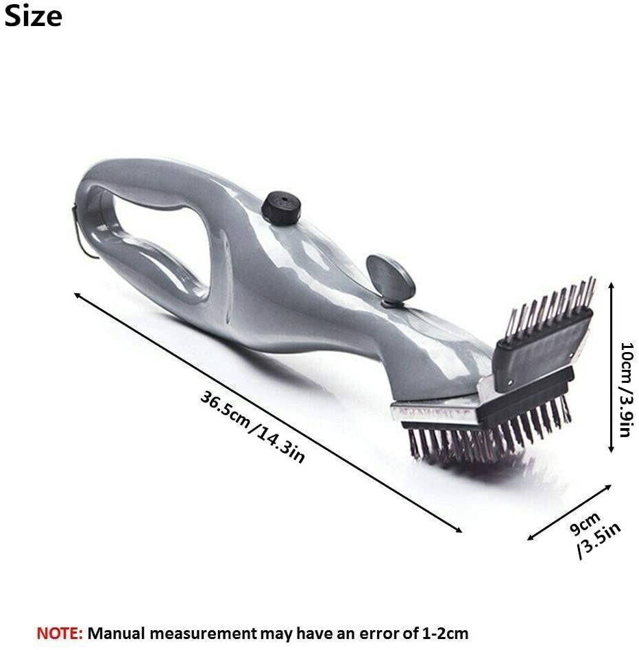 Steam barbecue cleaner tool designed for effective and easy grill cleaning with ergonomic handle
