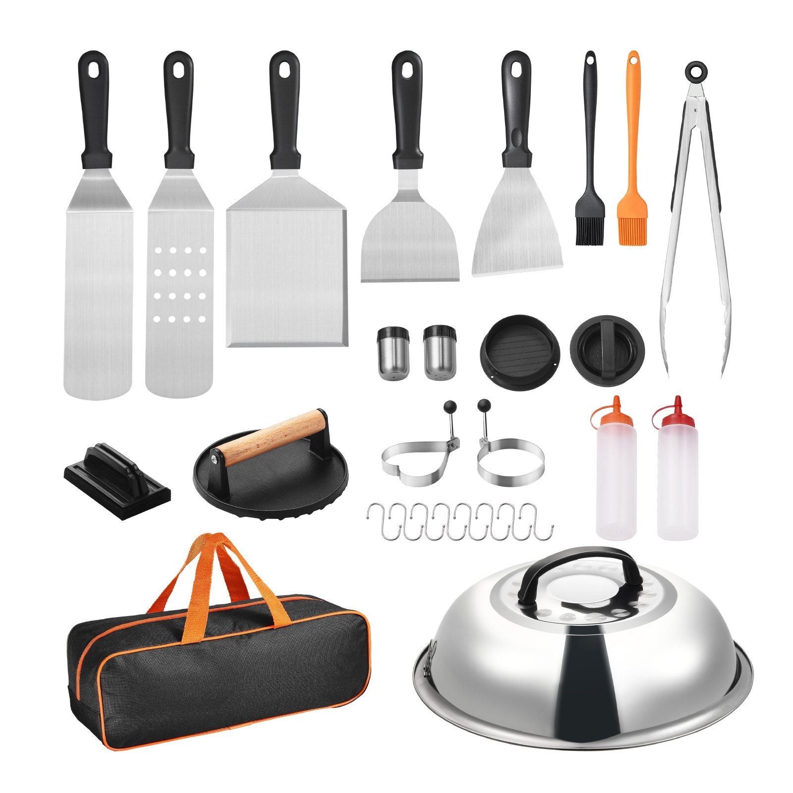 UCBBQ Pitmaster Deluxe 28 - Piece Griddle & Grill Kit - Uncle Clarence BBQ